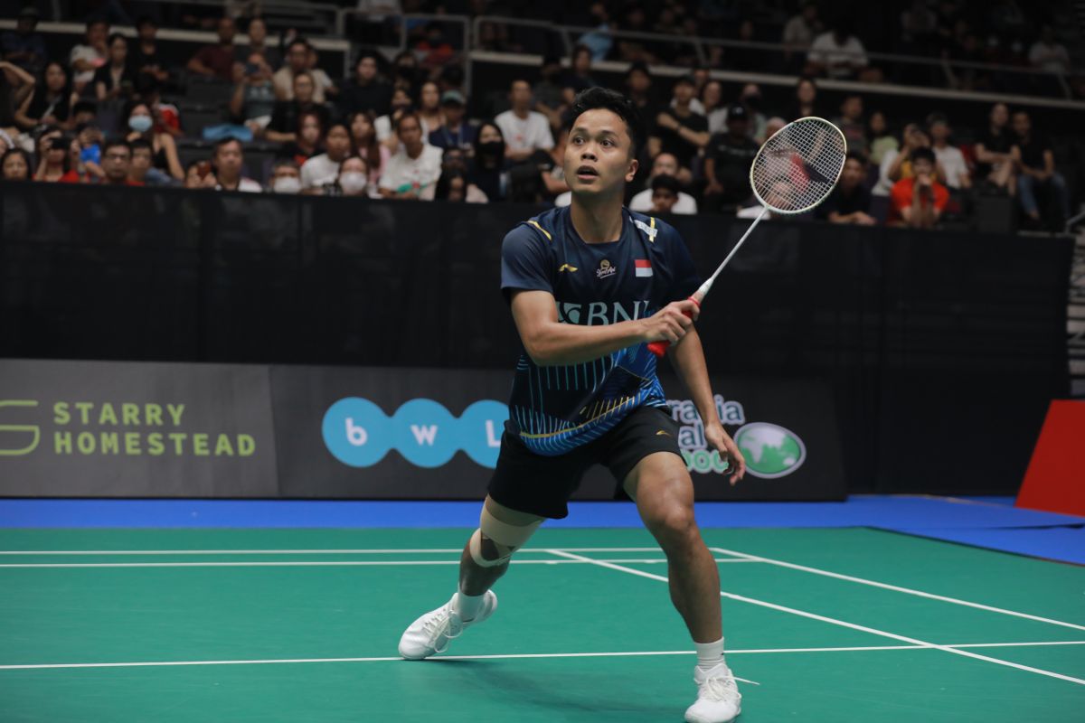Ginting jadi satu-satunya wakil Indonesia di semifinal Singapore Open