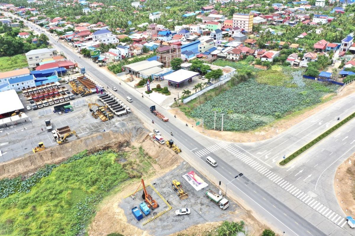 Kamboja mulai pembangunan jalan bebas hambatan investasi asal China