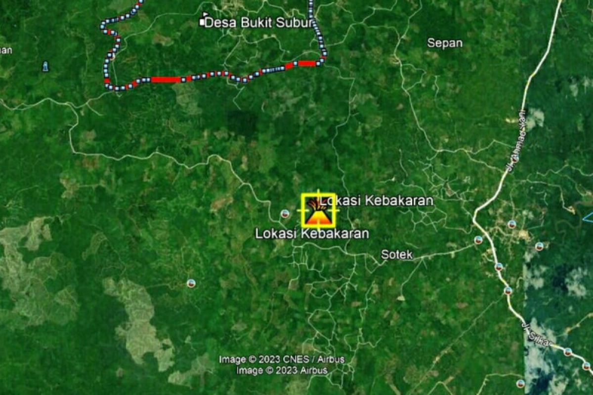 BMKG deteksi 22 titik panas baru di Kalimantan timur