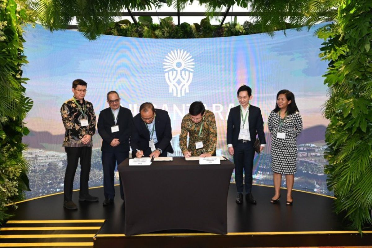 OIKN signs agreement on IKN development with investors from Singapore