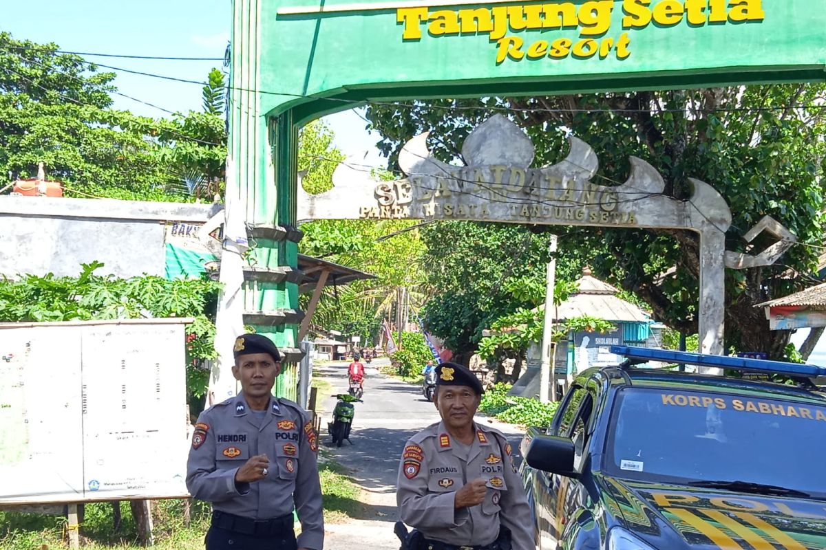 Polres Pesisir Barat tingkatkan patroli jelang Krui Pro 2023