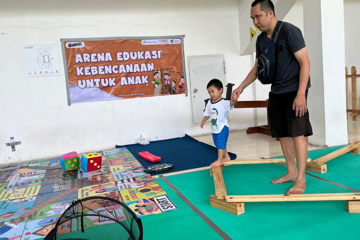 DMC Dompet Dhuafa buka layanan bermain anak-anak di Istora Senayan