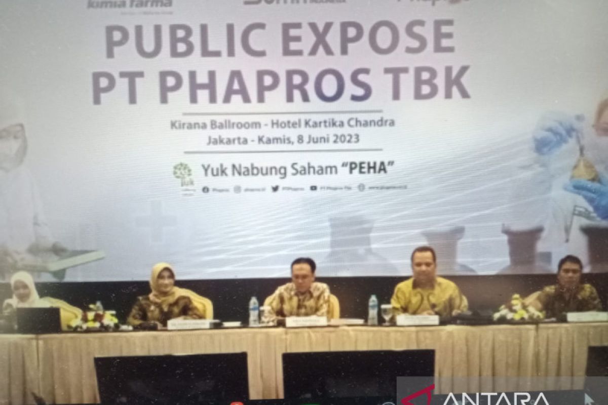 Phapros optimistis pencapaian pada 2023 akan semakin baik