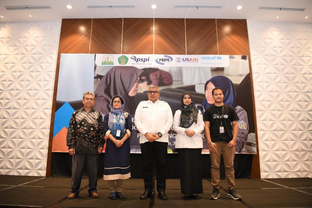Pemerintah Aceh dan Unicef-PKPM gelar pembelajaran penguatan layanan perlindungan anak