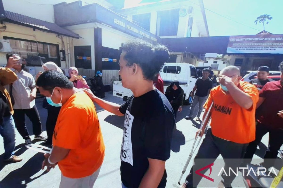 Polisi ringkus dua pelaku pencurian kenderaan bermotor di Kota Gorontalo