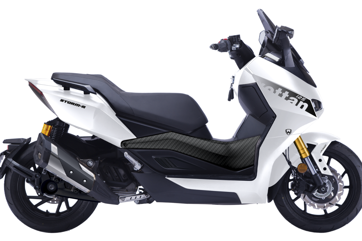 Wottan ramaikan pasar maxi-scooter melalui Storm-R 300 di pasar Eropa