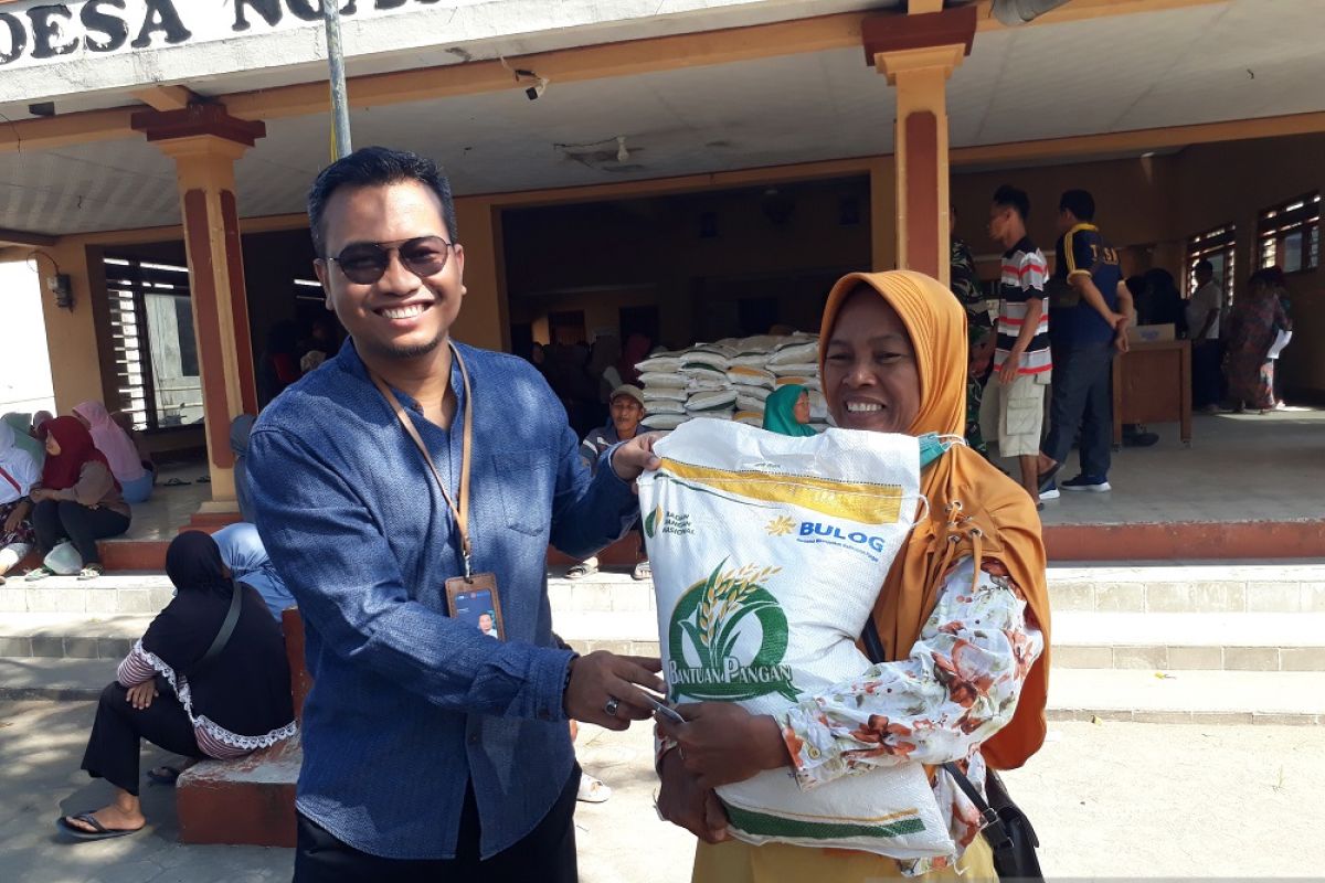 Bulog Kediri salurkan 2.837 ton beras program bantuan pangan