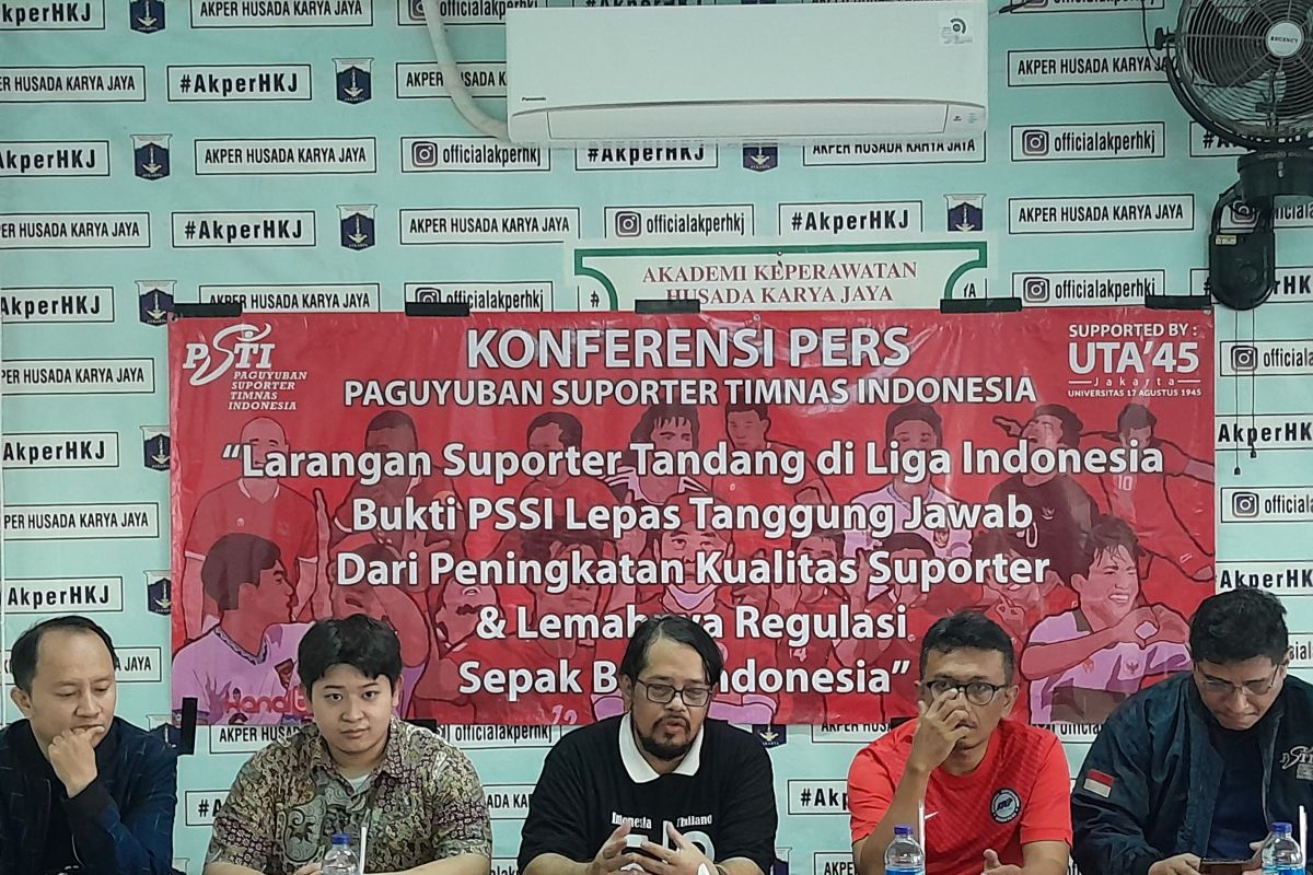 PSTI sayangkan larangan suporter berangkat tandang di Liga Indonesia