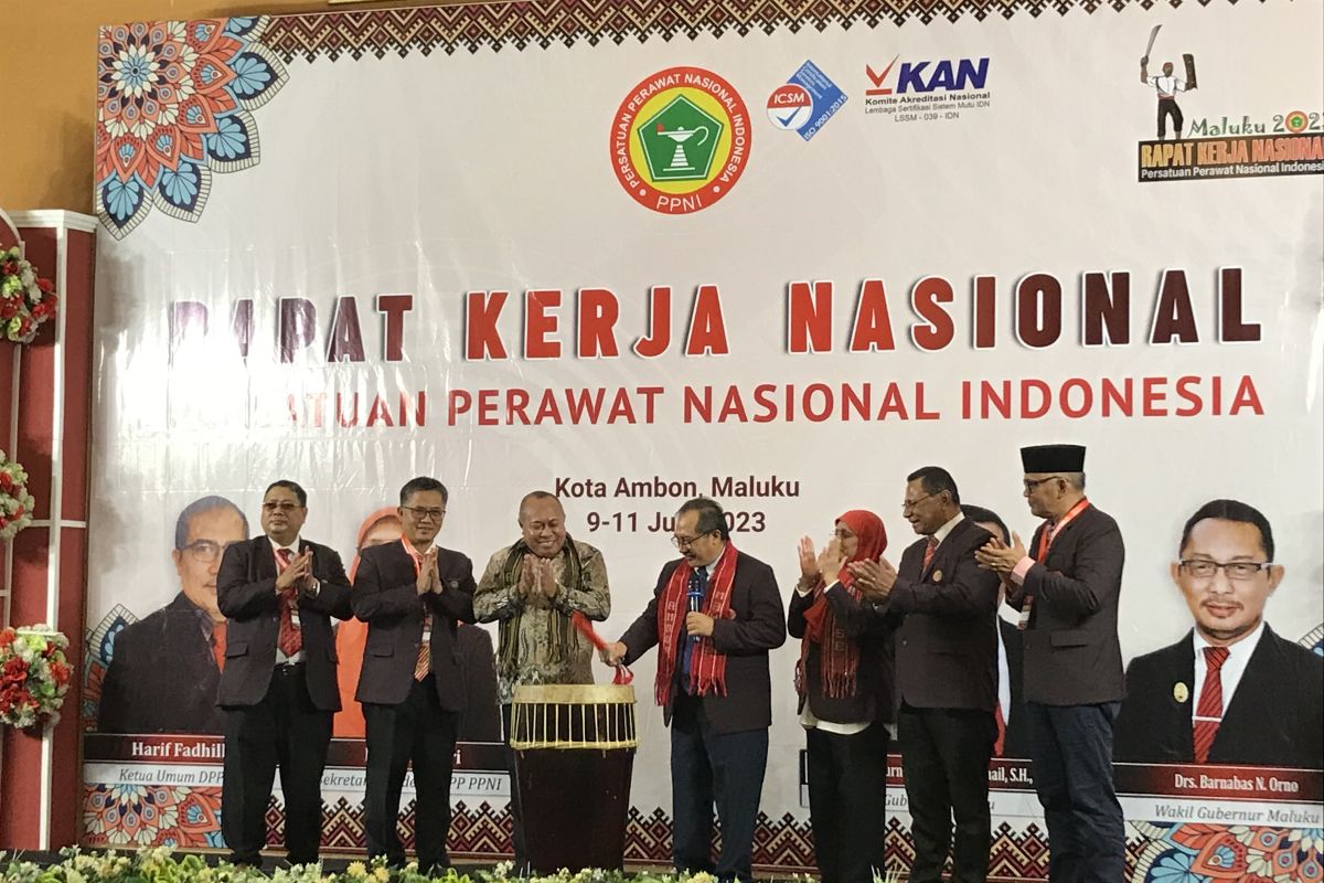 Gelar Rakernas di Ambon, PPNI pastikan perawat miliki akses tingkatkan  kompetensi