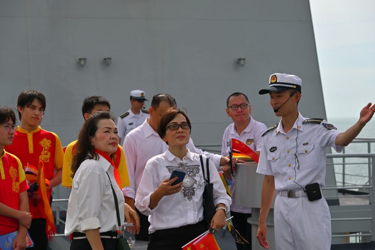 Kapal latih AL China bertolak ke Filipina usai lawatan ke Brunei