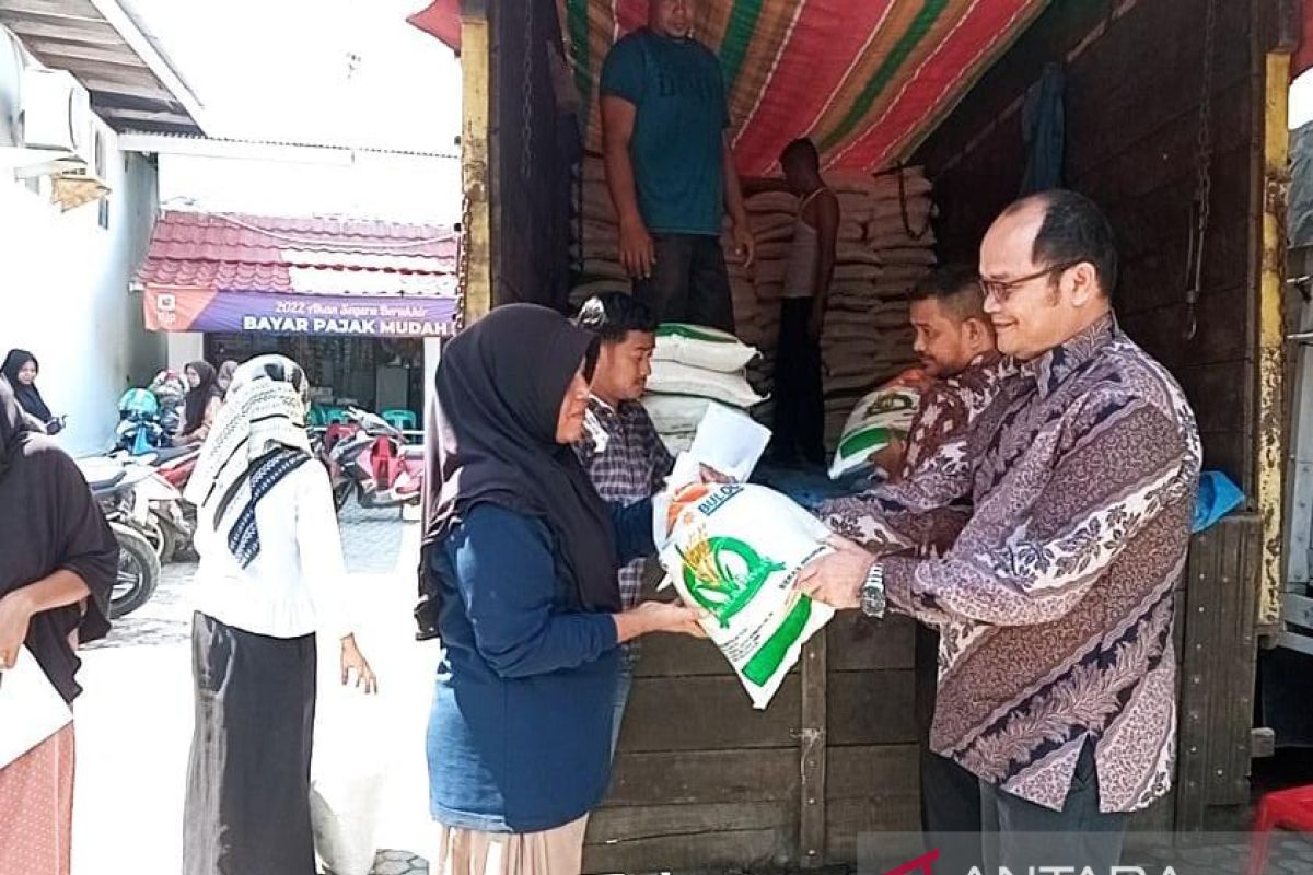 PT Pos Lhokseumawe salurkan beras bantuan pangan untuk 160.130 kepala keluarga