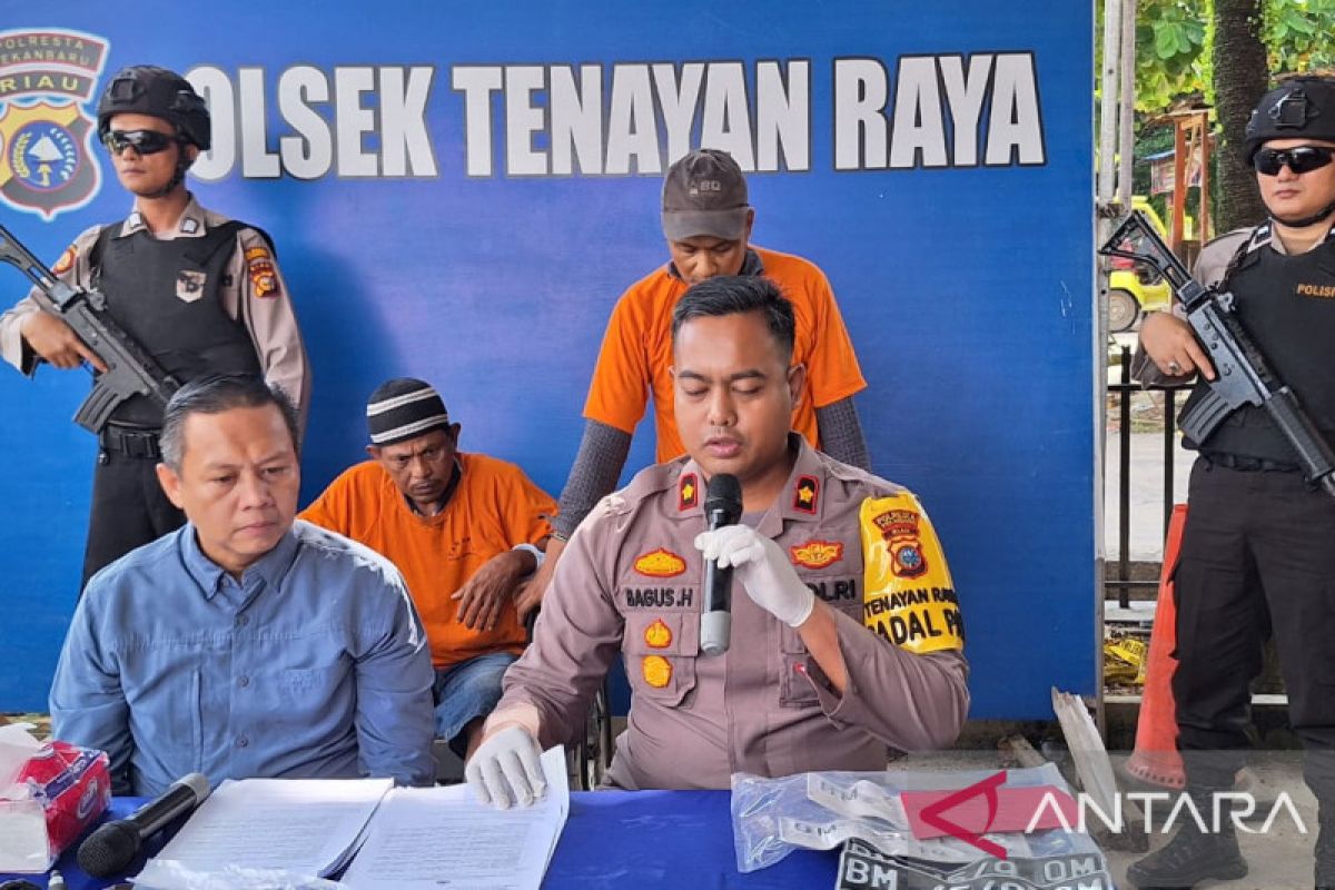 Pencuri motor spesialis di masjid dibekuk polisi Pekanbaru
