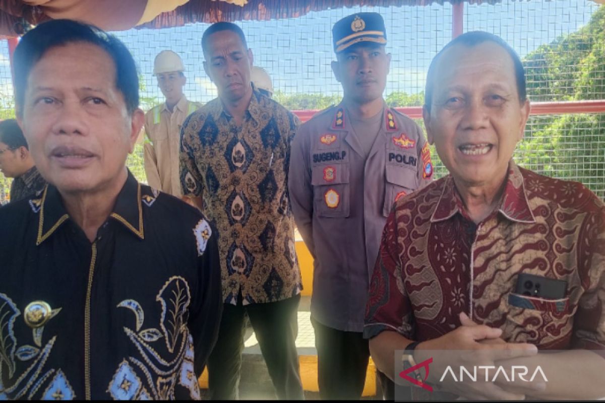 Bupati Tapin resmikan overpass di atas lintas angkutan batubara