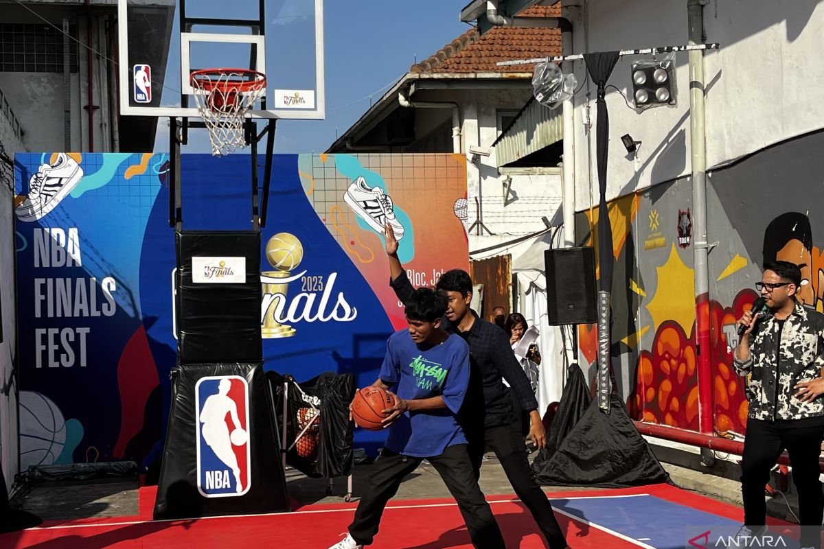 Intip keseruan dari games hingga "nobar" di NBA Final Fest