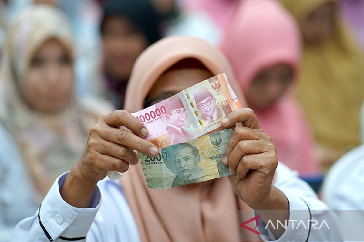 Rupiah pada Jumat pagi melemah jadi Rp14.895 per dolar AS