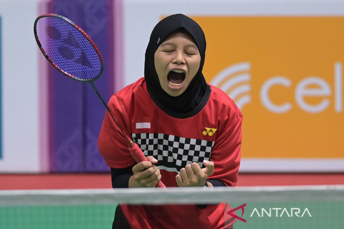 Indonesia Juara Umum Bulu Tangkis ASEAN Para Games 2023 - ANTARA News