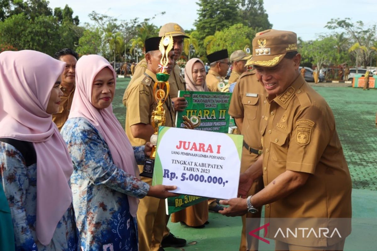 Pemenang lomba posyandu diharap jadi percontohan desa