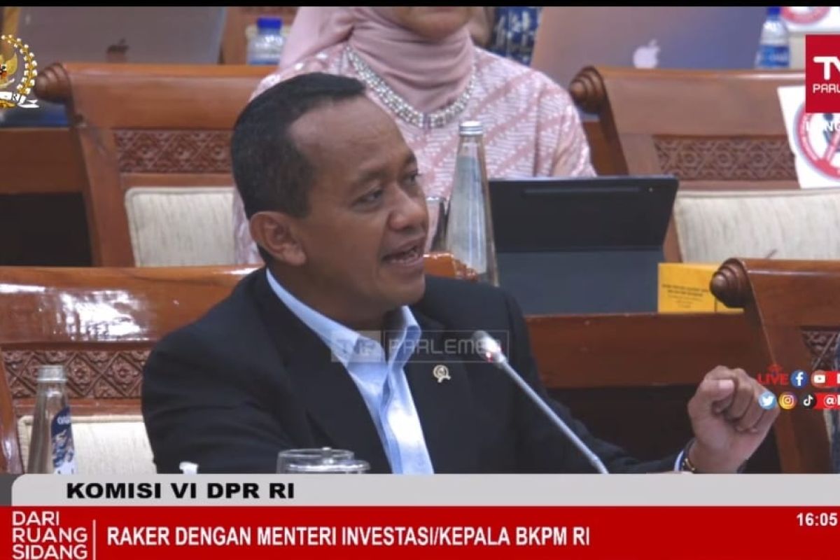 Bahlil proposes additional 2024 budget to achieve investment target