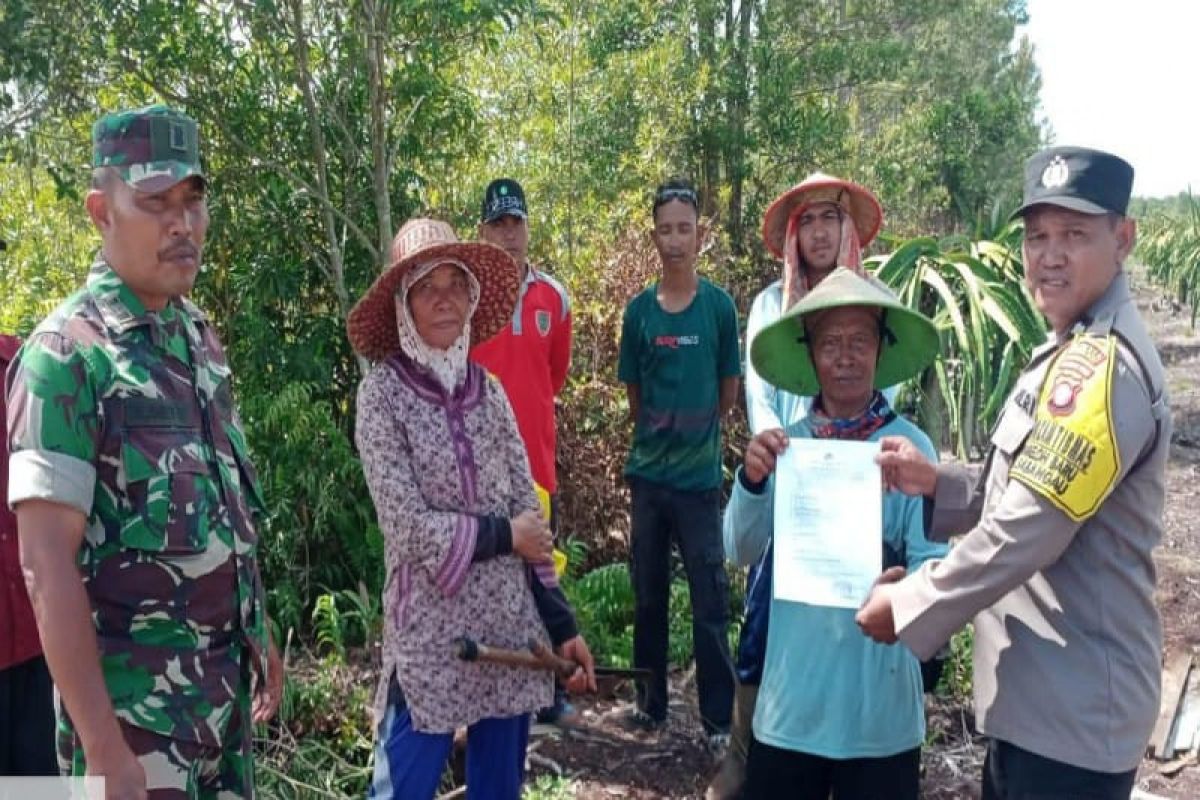 Polresta Palangka Raya gencarkan sosialisasi bahaya karhutla