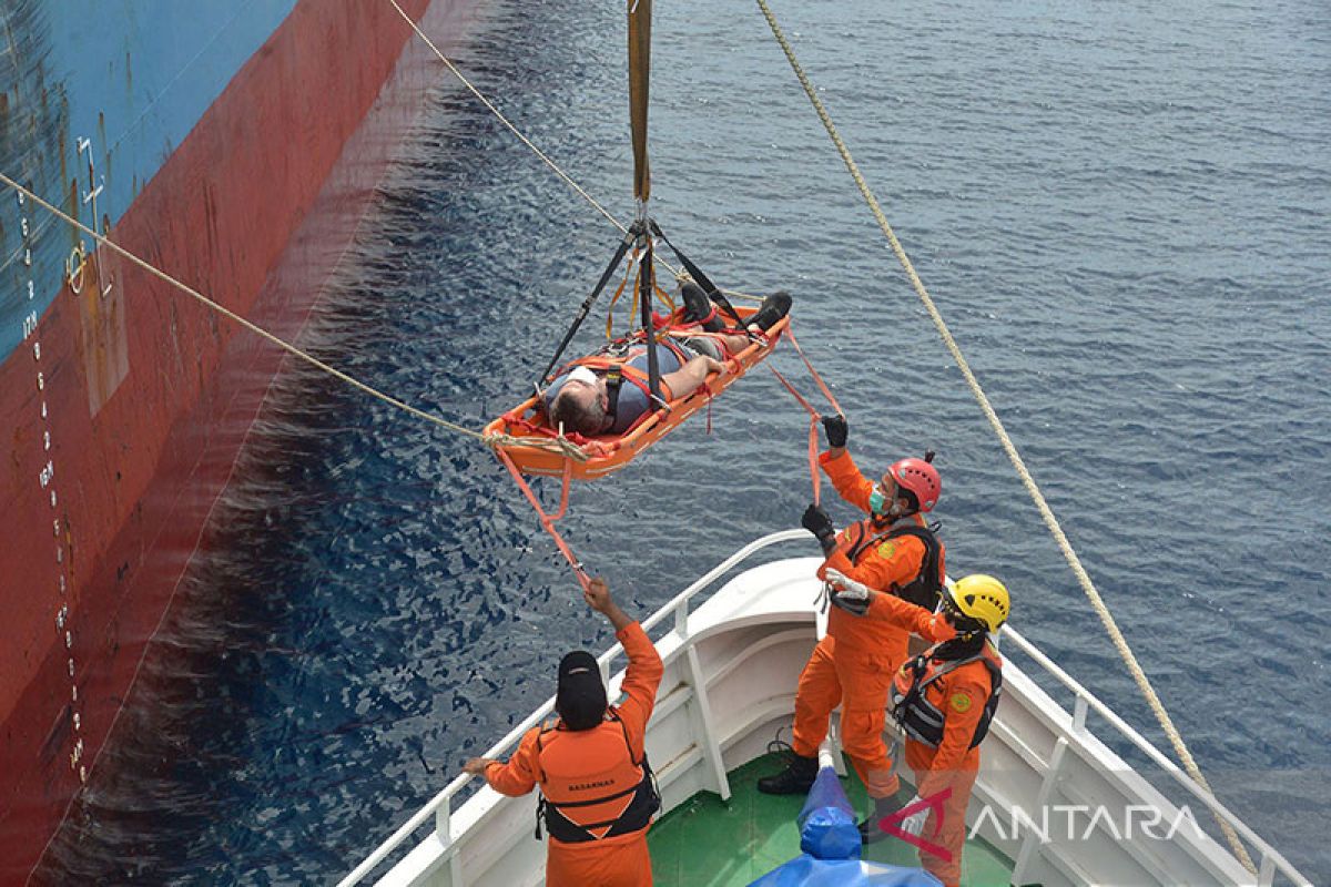 Basarnas Aceh ungkap 8 evakuasi medis kecelakaan kerja di kapal asing