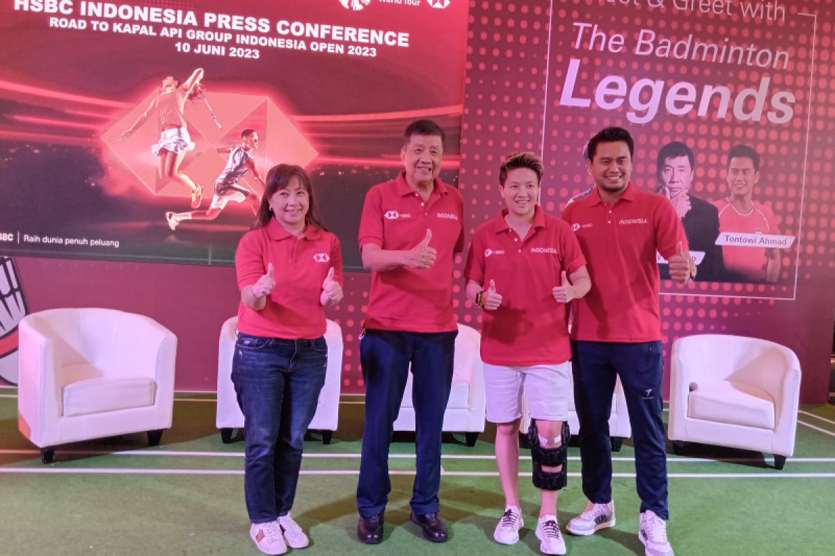 Kesemarakan jelang Indonesia Open diwarnai kegiatan temu legenda