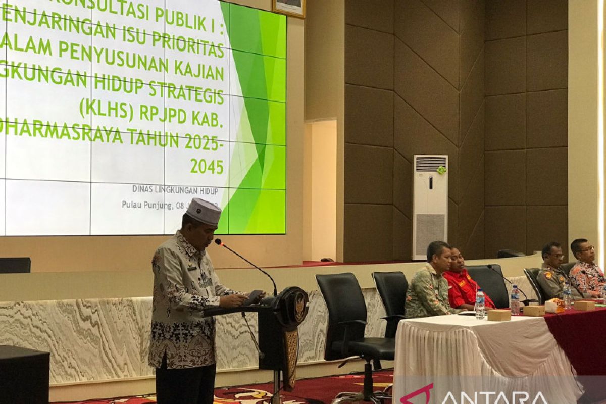 DLH Dharmasraya susun KLHS RPJPD 2025-2045