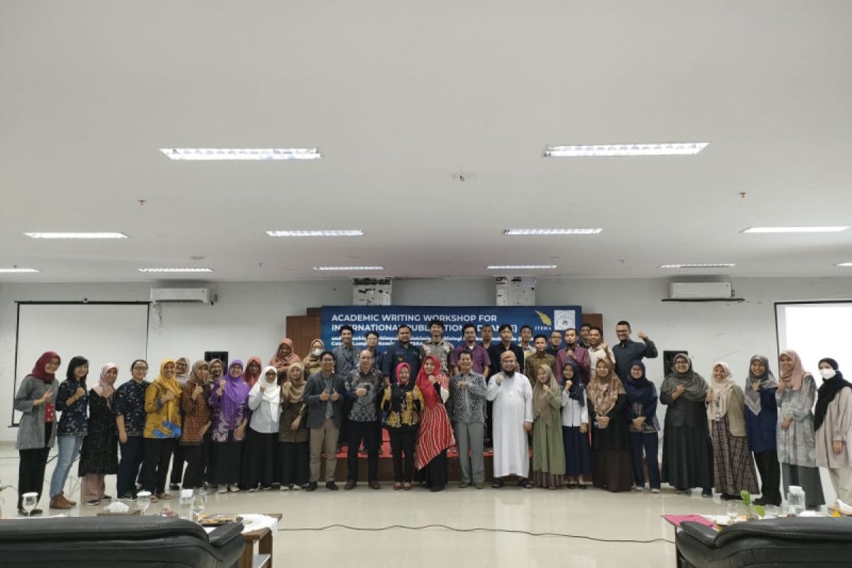 Jurusan Sains gelar workshop publikasi internasional dan launching PBBMI Komisariat Itera