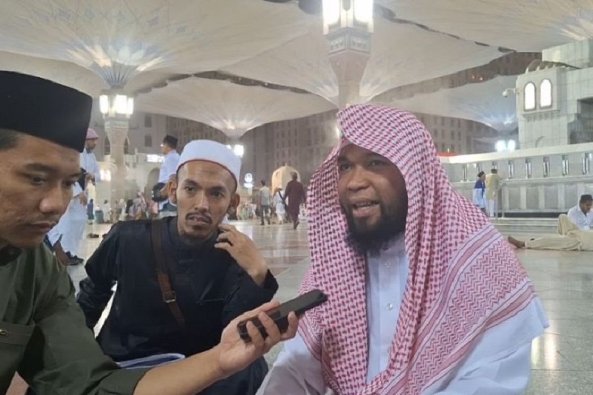 Ariful Bahri, pria asal Riau jadi pengisi kajian Masjid Nabawi