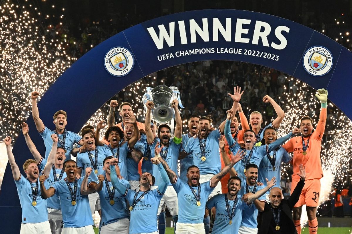 Enam pemain Manchester City masuk nominasi tim terbaik FIFA 2023