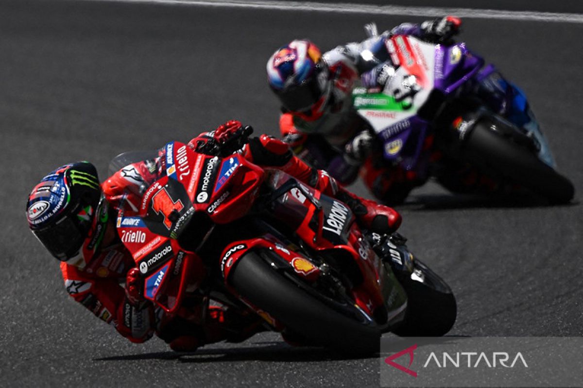 MotoGP di Malaysia, Bagnaia rebut pole position