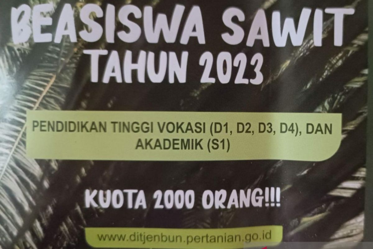 Mahasiswa diajak ikuti program beasiswa bidang pertanian