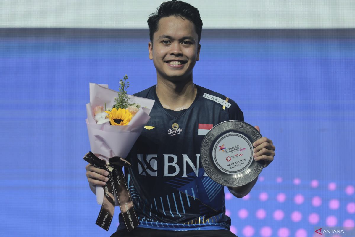 Evaluasi usai juara Singapore Open oleh Ginting seorang