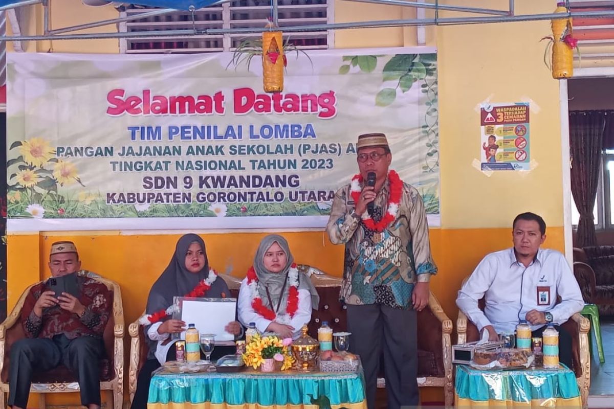 Gorontalo Utara tujuh besar nasional pangan jajanan aman sekolah