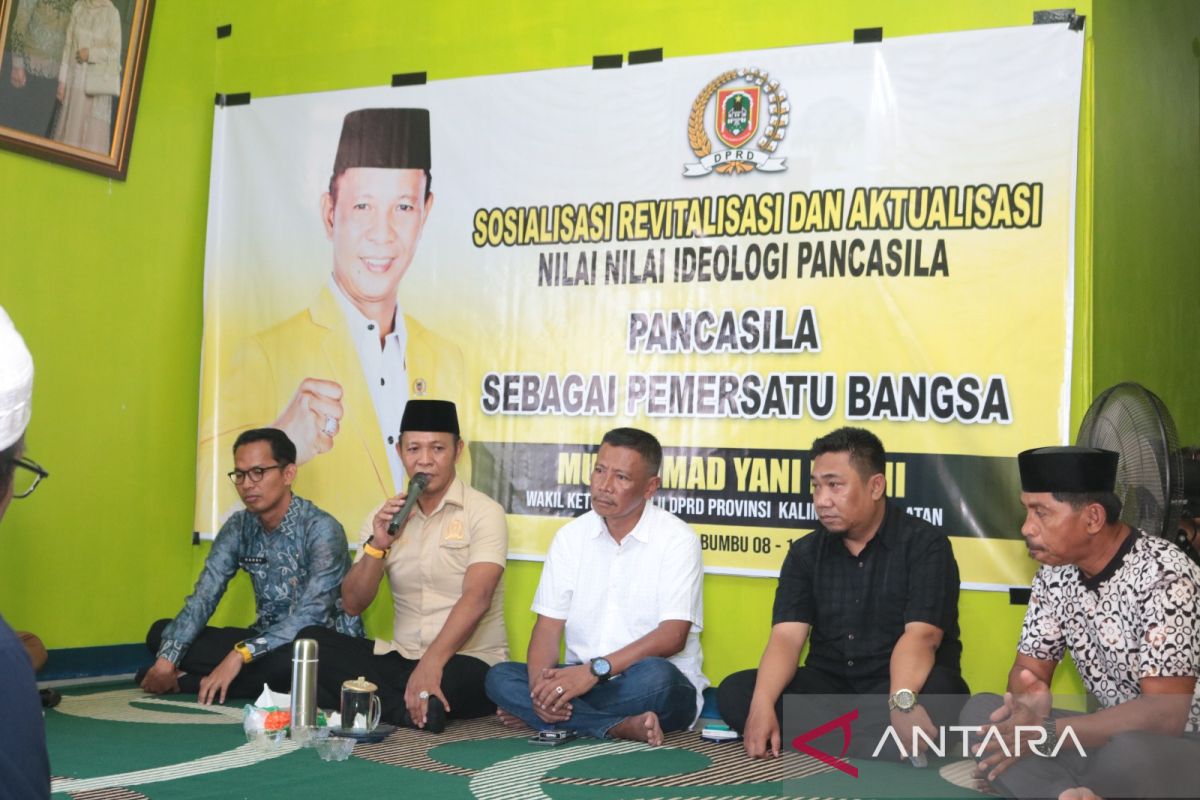 Waket DPRD Kalsel edukasi penguatan Ideologi Pancasila tekan konflik