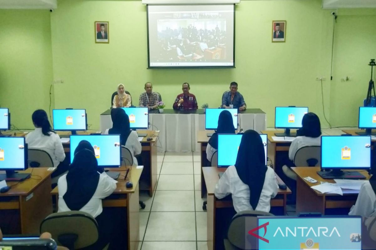 Kemenkumham Kalsel tuntaskan ujian calon taruna Poltekip dan Poltekim