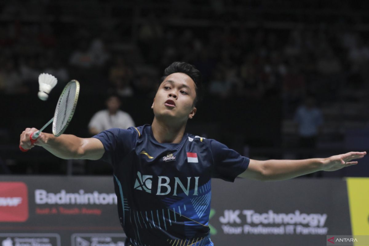 Indonesia Open 2023  - Ginting mulus ke babak 16 besar setelah kalahkan Vittinghus