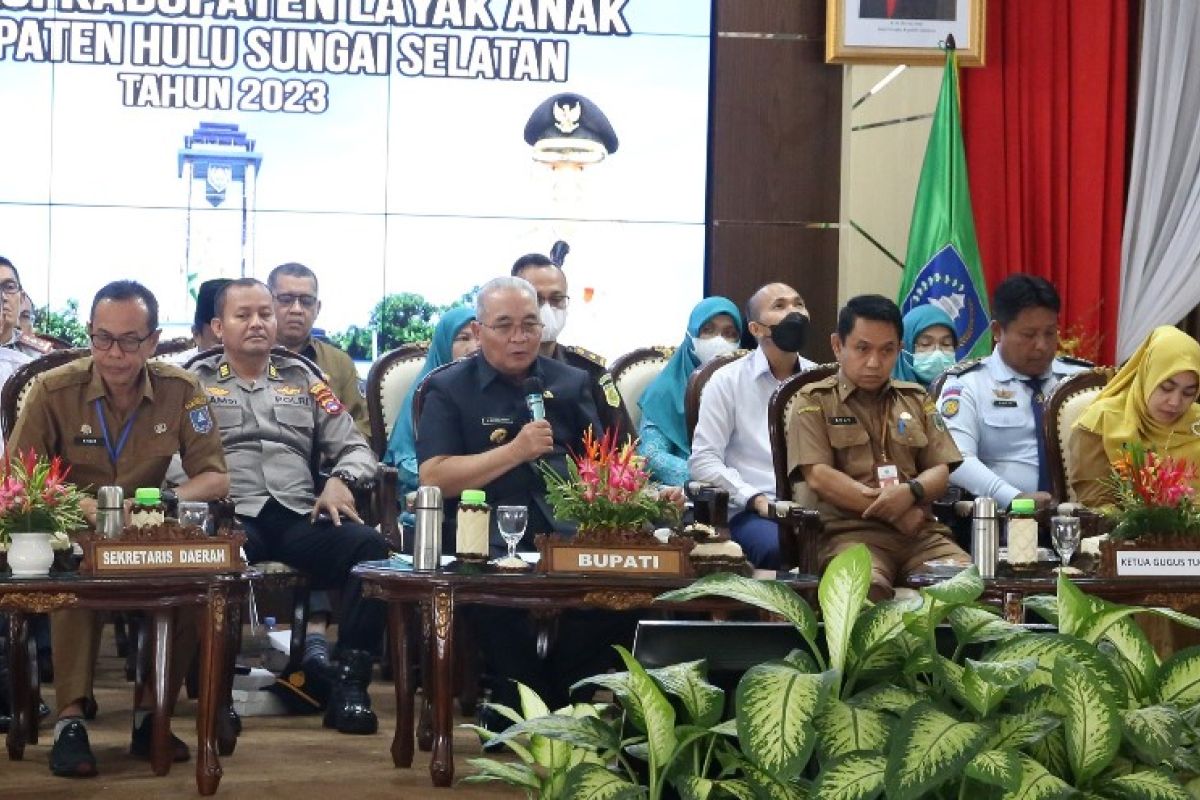 Bupati harapkan kegiatan VLH berikan masukan perkuat posisi KLA HSS