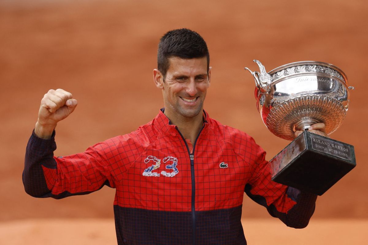 Djokovic pecahkan rekor Grand Slam  di French Open