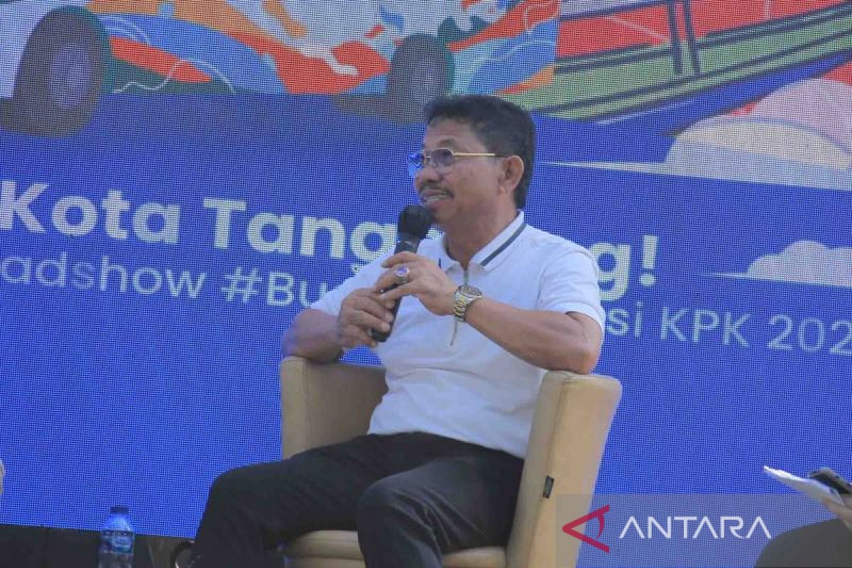 Wakil wali kota Tangerang berharap 300 guru berintegritas lahirkan duta antikorupsi