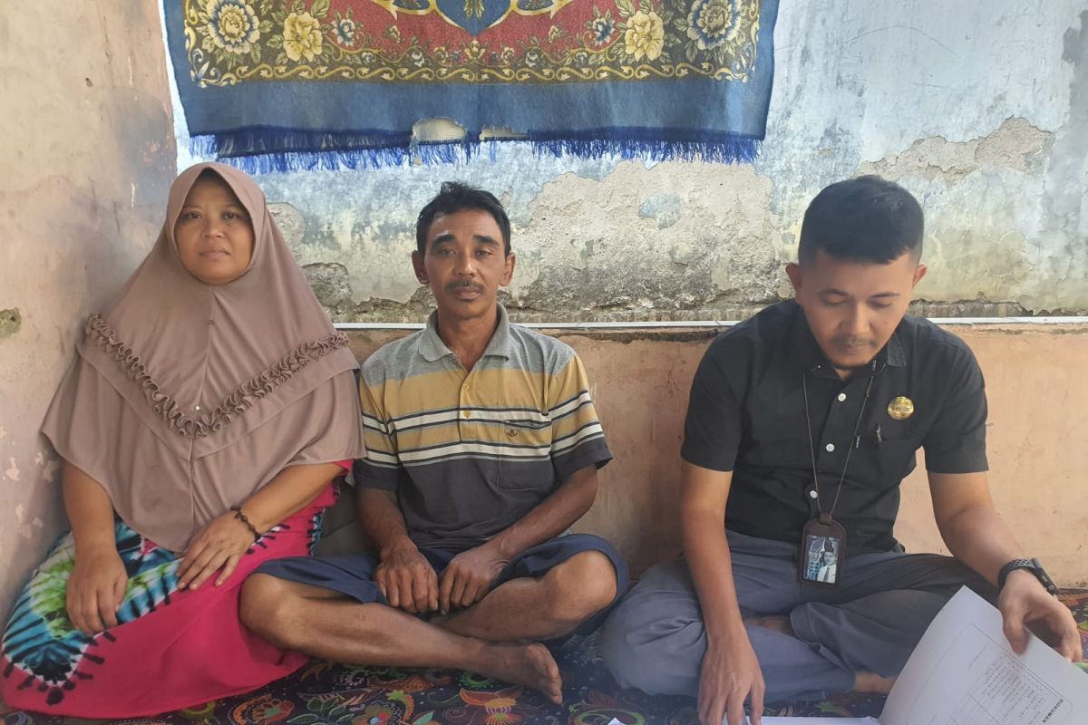 Jasa Raharja Banten serahkan santunan korban kecelakaan di Jalan Raya Rangkas Pandeglang KM 7 Kabupaten Lebak