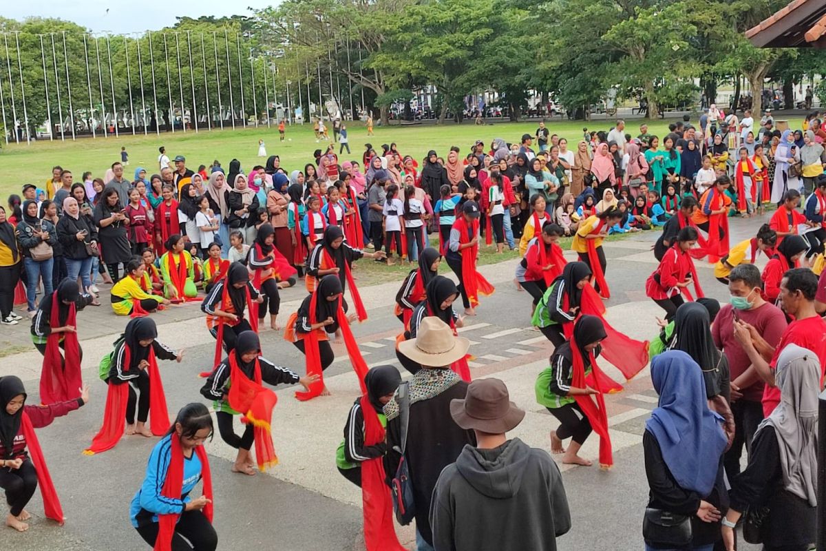 Ribuan siswa antusias ikuti seleksi penari Gandrung Sewu Banyuwangi