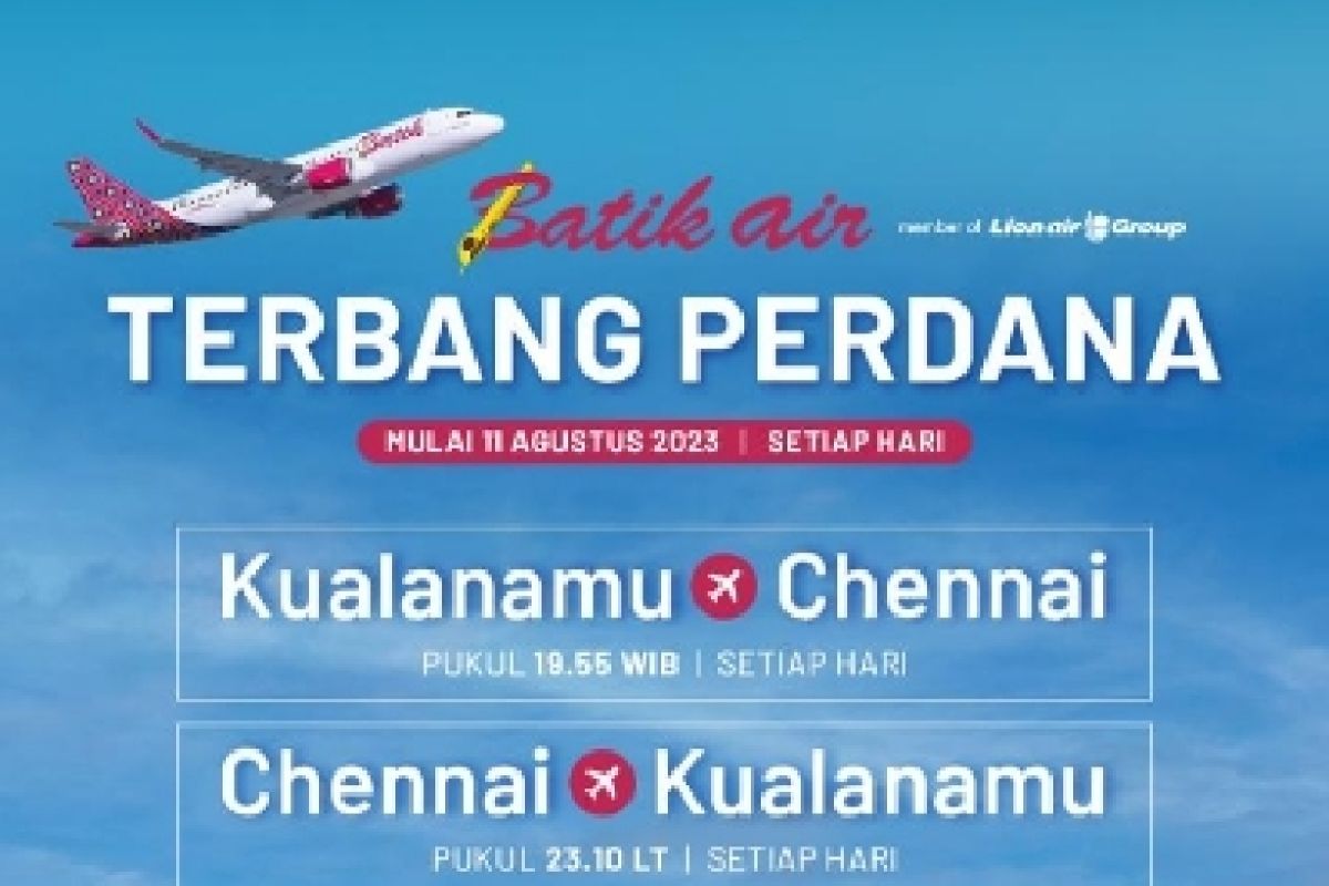 Dukung pengembangan sektor pariwisata, Bandara Kualanamu buka rute ke India