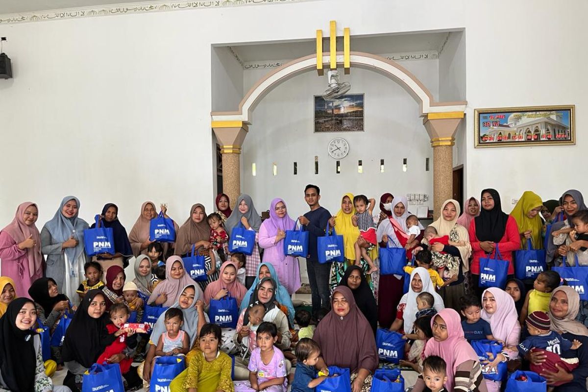 PNM bantu tekan angka stunting di Aceh dengan bagikan paket gizi