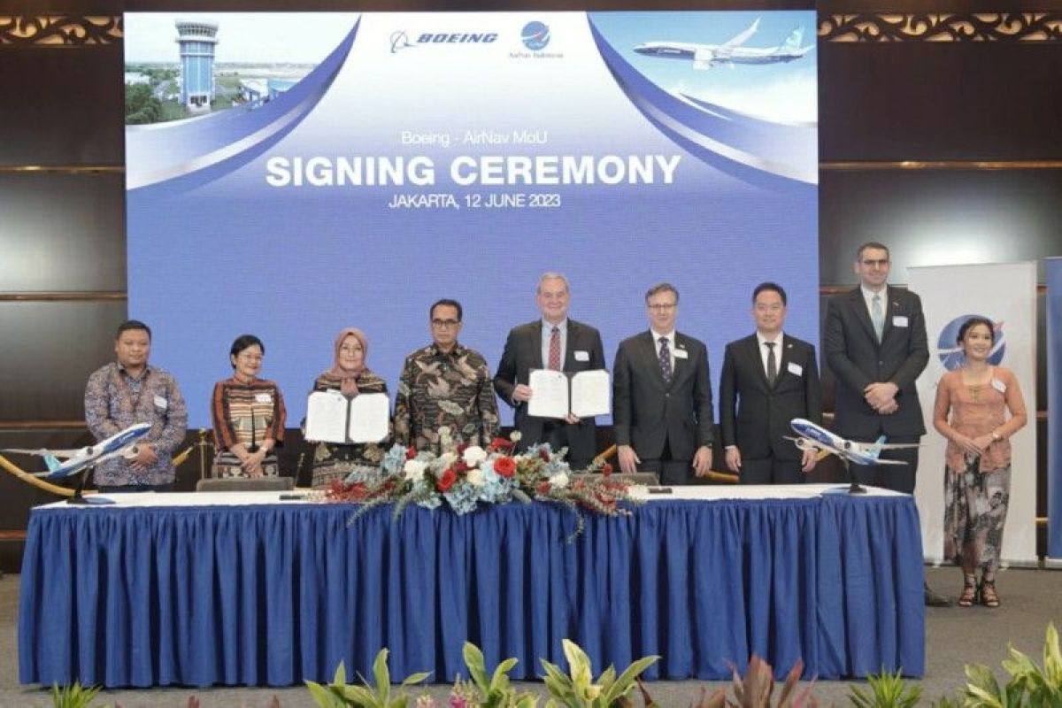 AirNav Indonesia gandeng Boeing tingkatkan layanan navigasi penerbangan