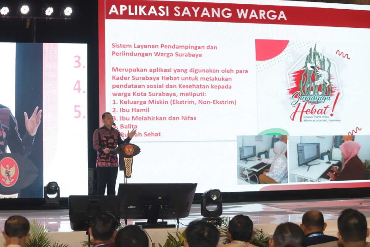 Mayor describes Surabaya's digital public services at smart city forum