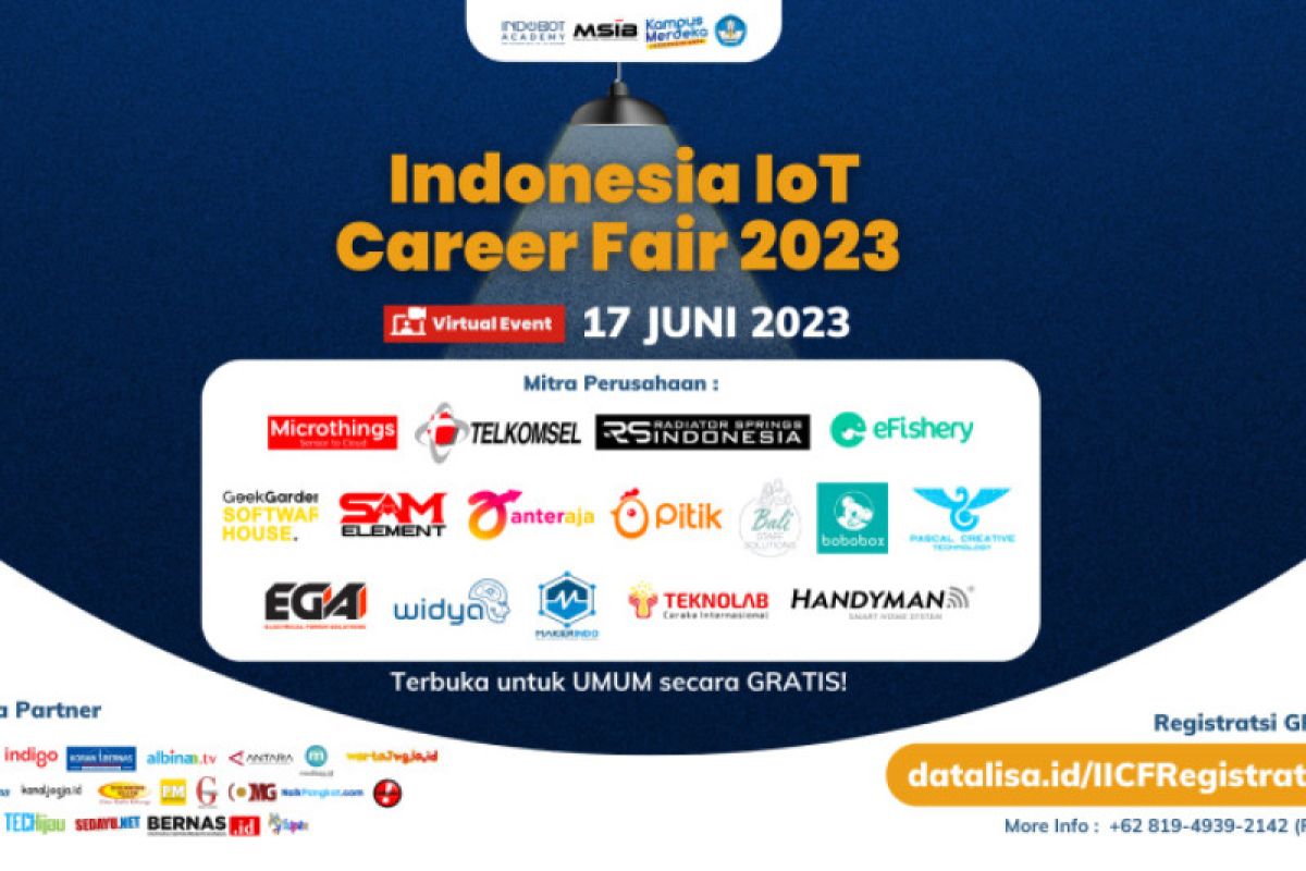 "Indonesia IoT Career Fair 2023" jadi ajang mahasiswa persiapkan karier