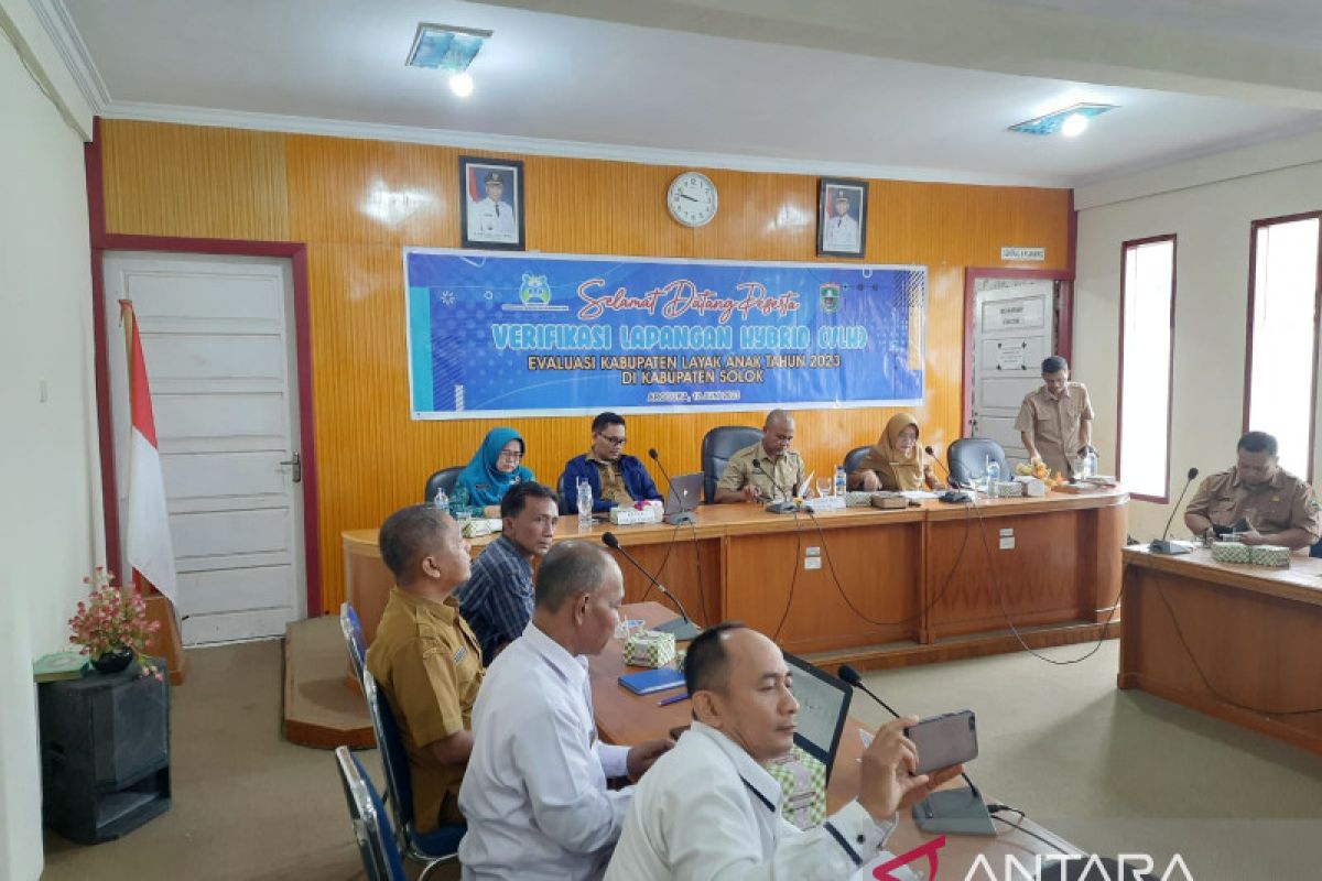 Pemkab berkomitmen jadikan Solok kabupaten layak anak pada 2023