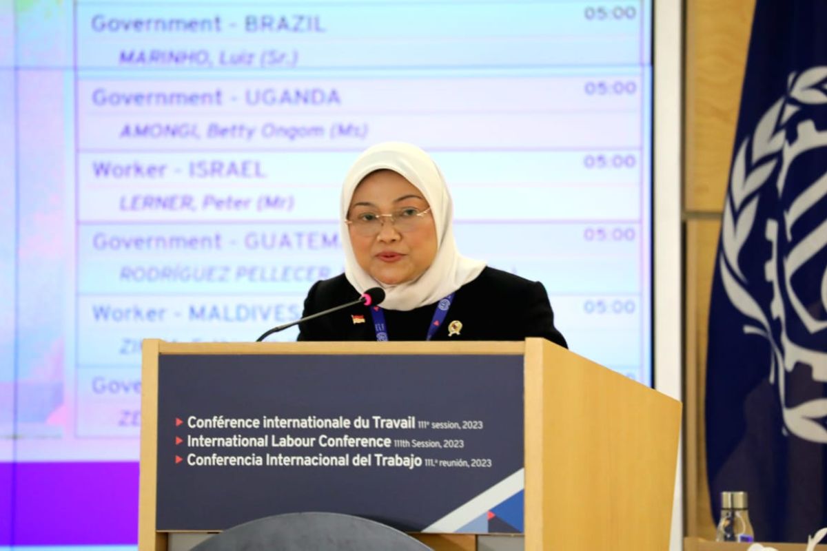 ILO should realize social justice in work force: Minister Fauziyah