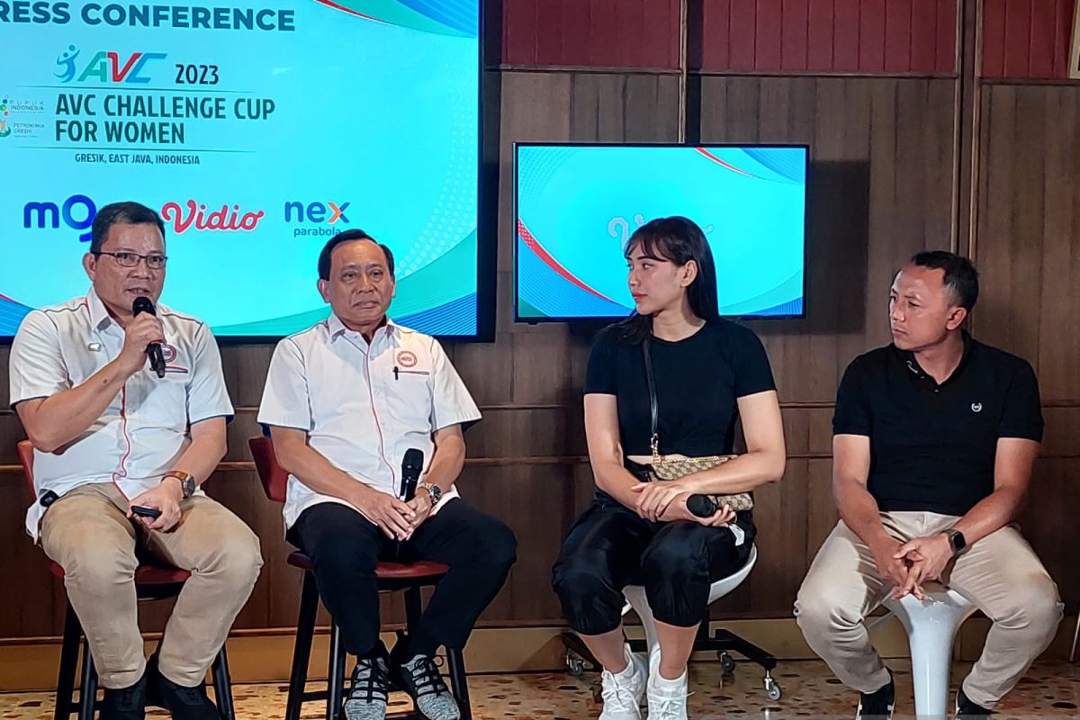 PBVSI targetkan Indonesia masuk empat besar di AVC Challenge Cup 2023