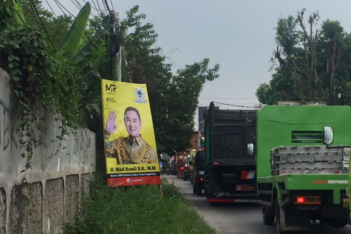 Langgar aturan, Satpol PP Tangerang siap tertibkan baliho dan spanduk bacaleg